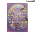 Personalized Serenity Hardcover Notebook, Puffy-Cover Journal & Sticker Book for Girls - A4 / Blank / Glossy - Paper
